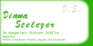 diana stelczer business card